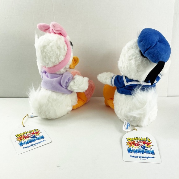 Japanese Disney Donald Daisy Duck Plush Stuffed Animals - Picture 10 of 13